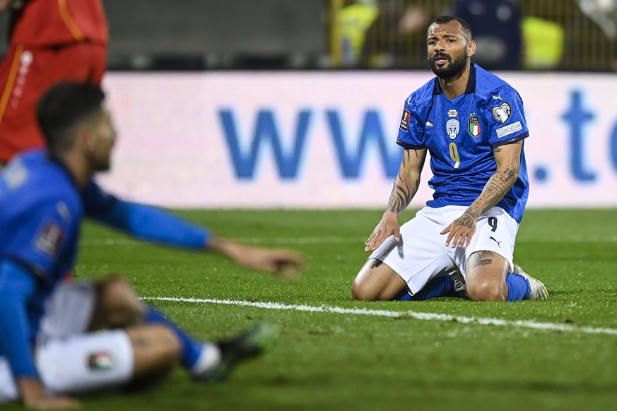 João Pedro war nach dem 0:1-Aus für Italien in den Playoffs enttäuscht.