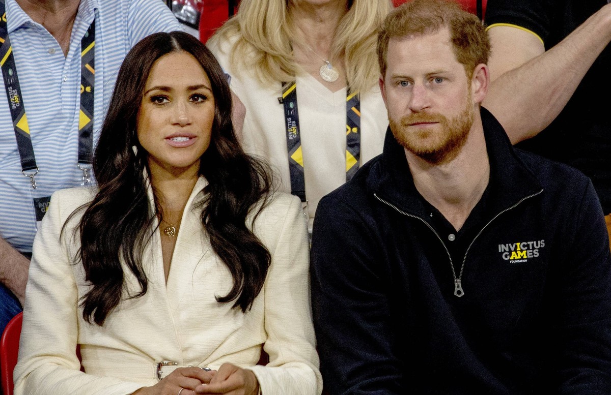 17-04-2022 The Hague Prince Harry, Duke of Sussex and Meghan Markle, Duchess of Sussex, attend the 2nd day of the 2020 Invictus Games, an international sporting event for wounded, injured and sick ser ...