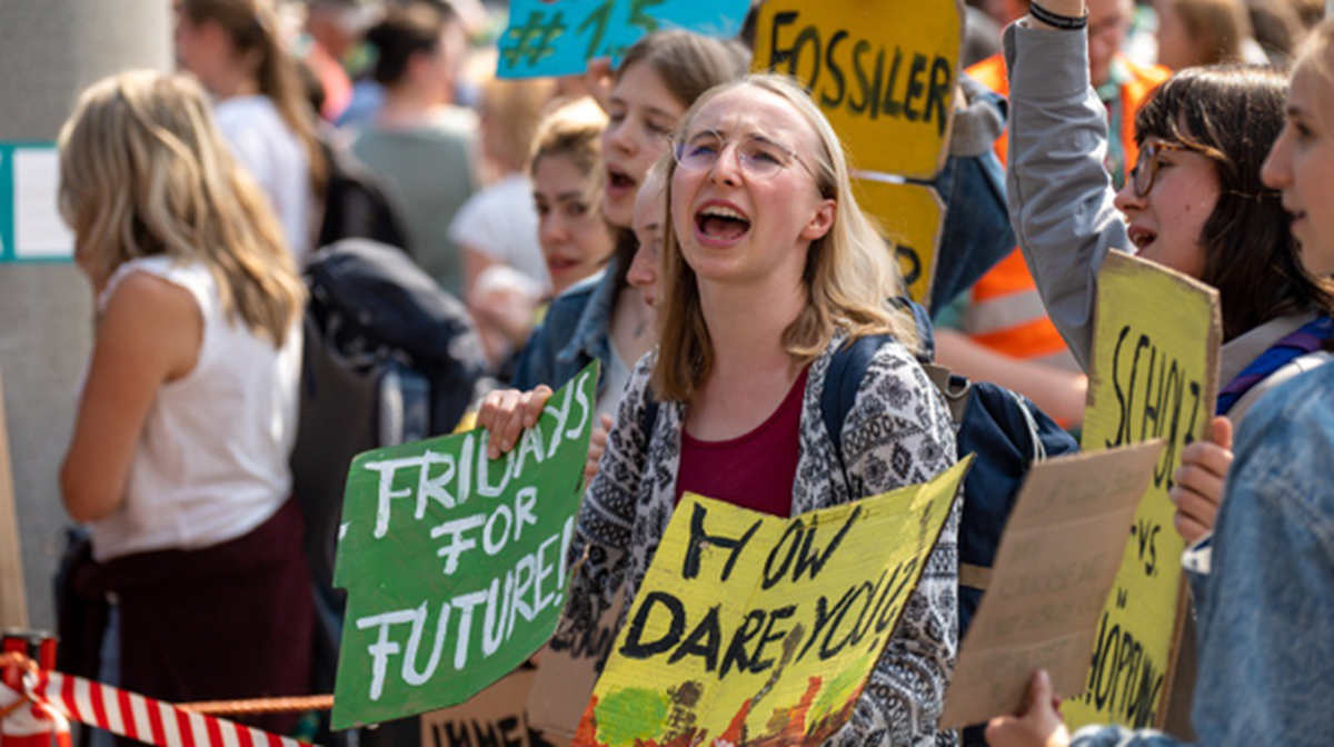 Ronja Hofmann (20) engagiert sich seit 2019 bei Fridays for Future.