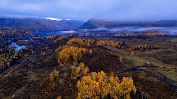 Die Provinz&nbsp;Xinjiang hat teils malerische und weite Landschaften.