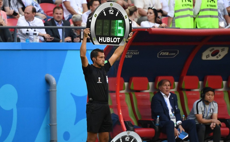 6 Minuten Nachspielzeit bei Deutschland gegen Südkorea.&nbsp;