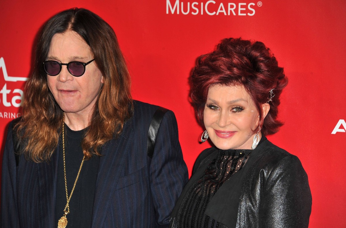 Jan. 24, 2014 - Los Angeles, California, U.S. - Ozzy Osbourne, Sharon Osbourne attending the 2014 MusiCares Person Of The Year Honoring Carole King held at the Los Angeles Convention Center in Los Ang ...