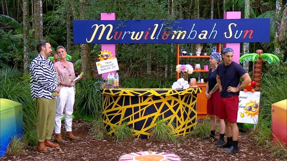 Diesmal treten Timur Ülker und Edith Stehfest zur Dschungelprüfung &quot;Murwillumbah Sun&quot; an. Nach Anna-Carinas frühzeitigem Abbruch haben sie jetzt die Chance, bis zu sechs Sterne fürs Camp zu  ...