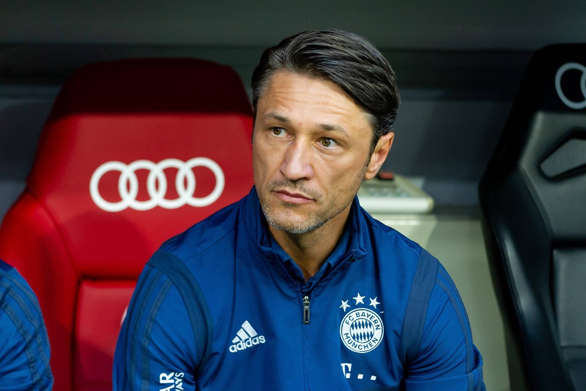 Sport Themen der Woche KW31 Muenchen, Germany 31.07.2019, Audi Cup 2019, Finale, Tottenham Hotspur - FC Bayern Muenchen, Trainer Nico Kovac (FCB) schaut ( Munich Allianz Arena Bavaria Germany eu-image ...