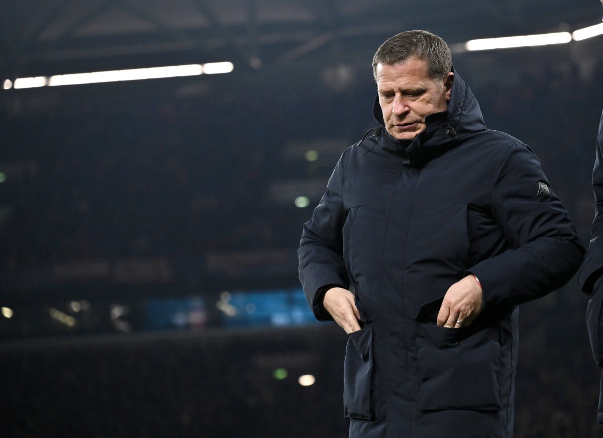 Max Eberl Vorstand Bayern München 10.12.2024, Fussball UEFA Champions League 2024/25, 6. Spieltag in Gelsenkirchen, Schachtar Donezk - FC Bayern München 1:5 Gelsenkirchen Veltins Arena Nordrhein Westf ...