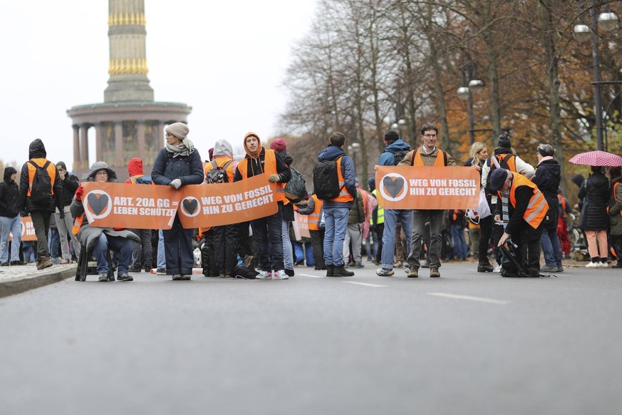 Letzte Generation blockiert erneut Stra