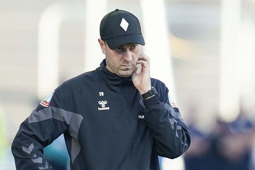 01.10.2023, Hessen, Darmstadt: Fußball, Bundesliga, 6. Spieltag, Darmstadt 98 - SV Werder Bremen, Merck-Stadion am Böllenfalltor. Bremens Trainer Ole Werner. Foto: Uwe Anspach/dpa - WICHTIGER HINWEIS: ...