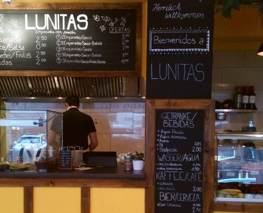 Zwar wird im Düsseldorfer Restaurant Lunitas noch gekocht, aber Gäste sind erstmal nicht drin.