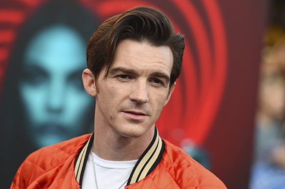 FILE - Drake Bell appears at the world premiere of &quot;The Spy Who Dumped Me&quot; in Los Angeles on July 25, 2018. Florida authorities say the former Nickelodeon actor is missing and endangered. Be ...