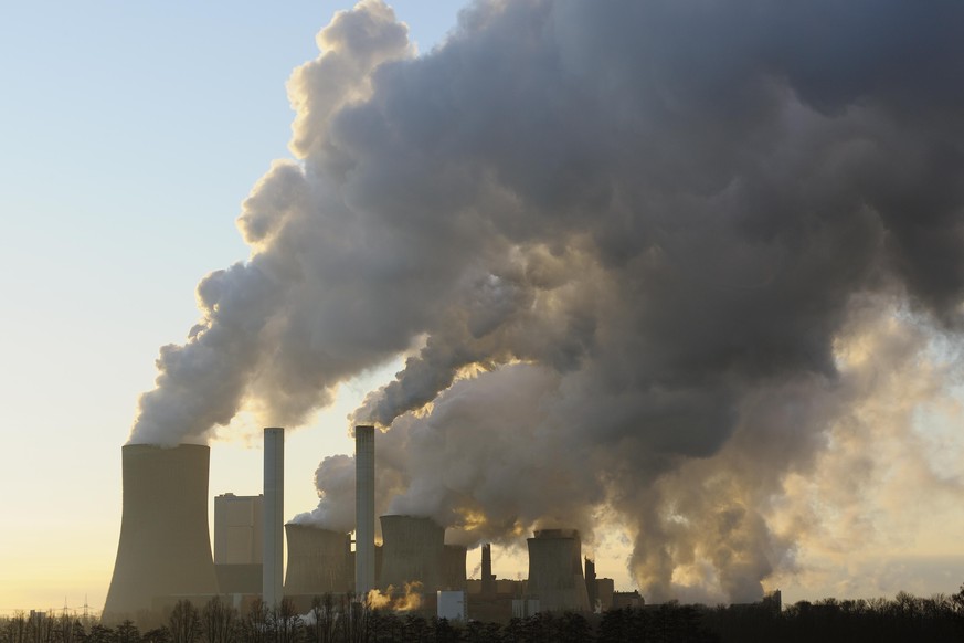 Coal-fired Power Station, North Rhine-Westphalia, Germany, Europe