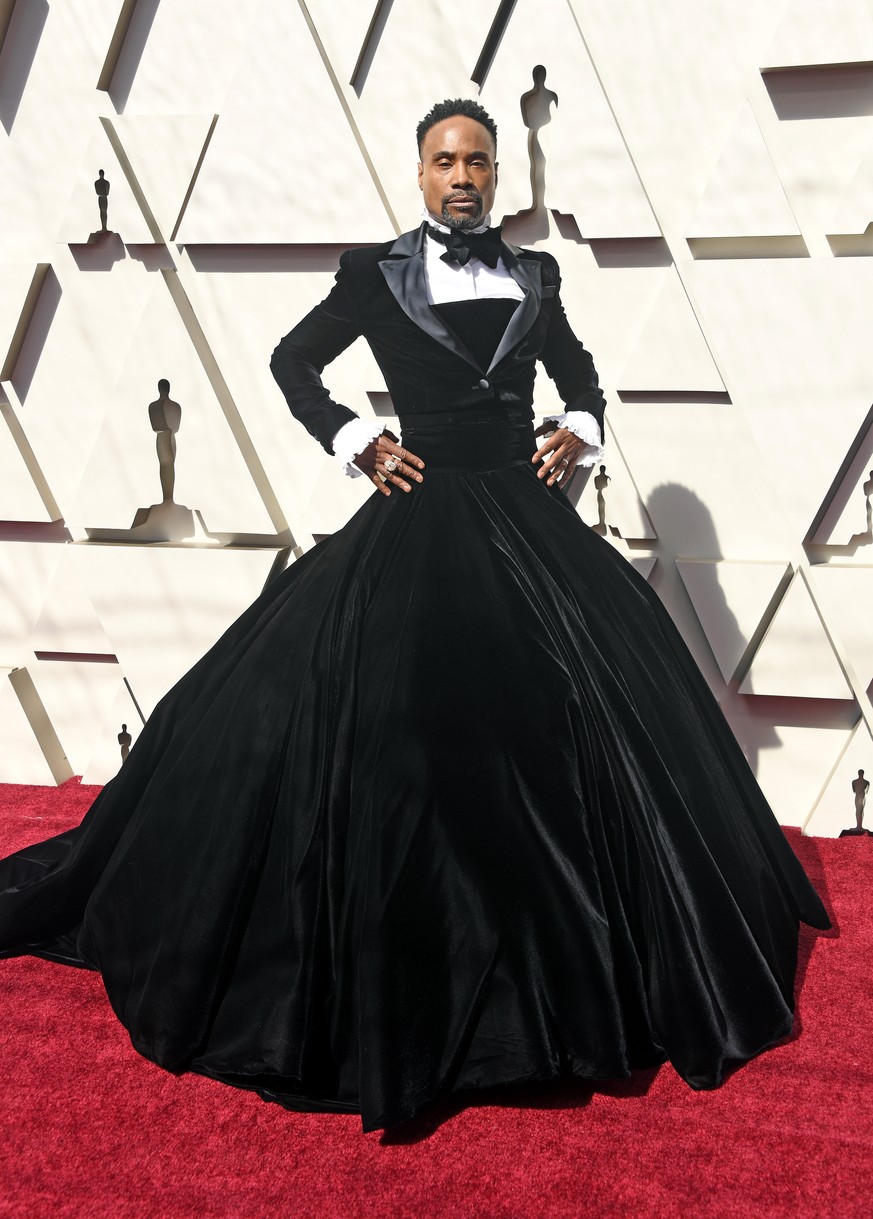 HOLLYWOOD, CALIFORNIA - FEBRUARY 24: Billy Porter attends the 91st Annual Academy Awards at Hollywood and Highland on February 24, 2019 in Hollywood, California. (Photo by Frazer Harrison/Getty Images ...
