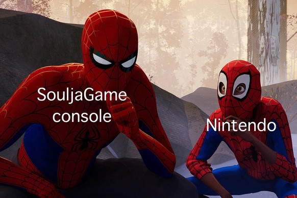"Die Spiele-Konsole von Soulja Boy" und "Nintendo"