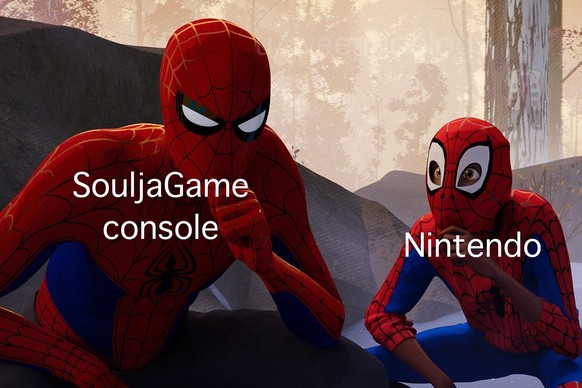 "Die Spiele-Konsole von Soulja Boy" und "Nintendo"