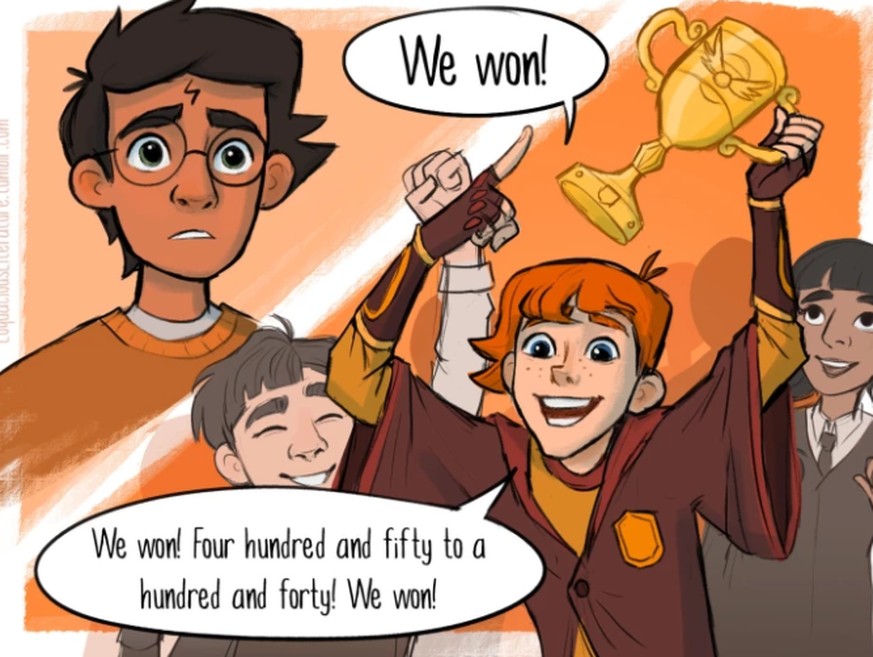 Diese Harry-Potter-Comics zeigen Szenen, die es im Film so nicht gab