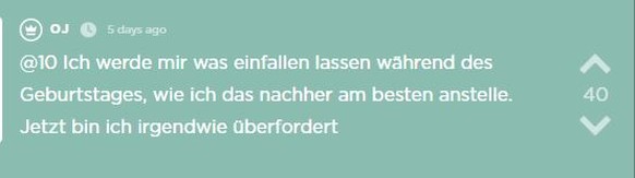 Klar. Tinder-Matches der Freundin diskutieren. 

Kommt immer gut im engsten Familienkreis.