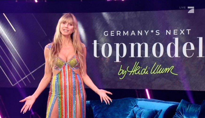 Dank Heidi Klum war das jüngste &quot;GNTM&quot;-Finale farbenfroh wie nie.