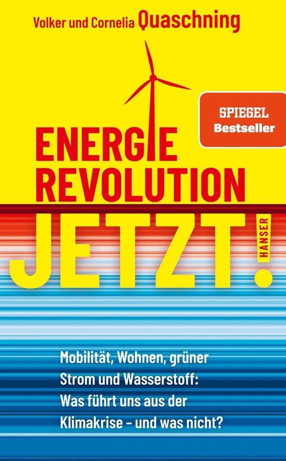 In dem kürzlich erschienen Buch "Energierevolution jetzt!" erklärt das Ehepaar Volker und Cornelia Quaschning, warum es einen schnellen Umstieg auf erneuerbare Energien geben muss und wie der aussehen kann. 