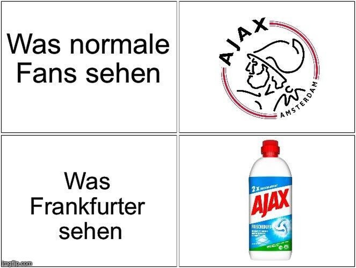 Eintracht Frankfurt hat mit Ajax Amsterdam den Boden gewischt.