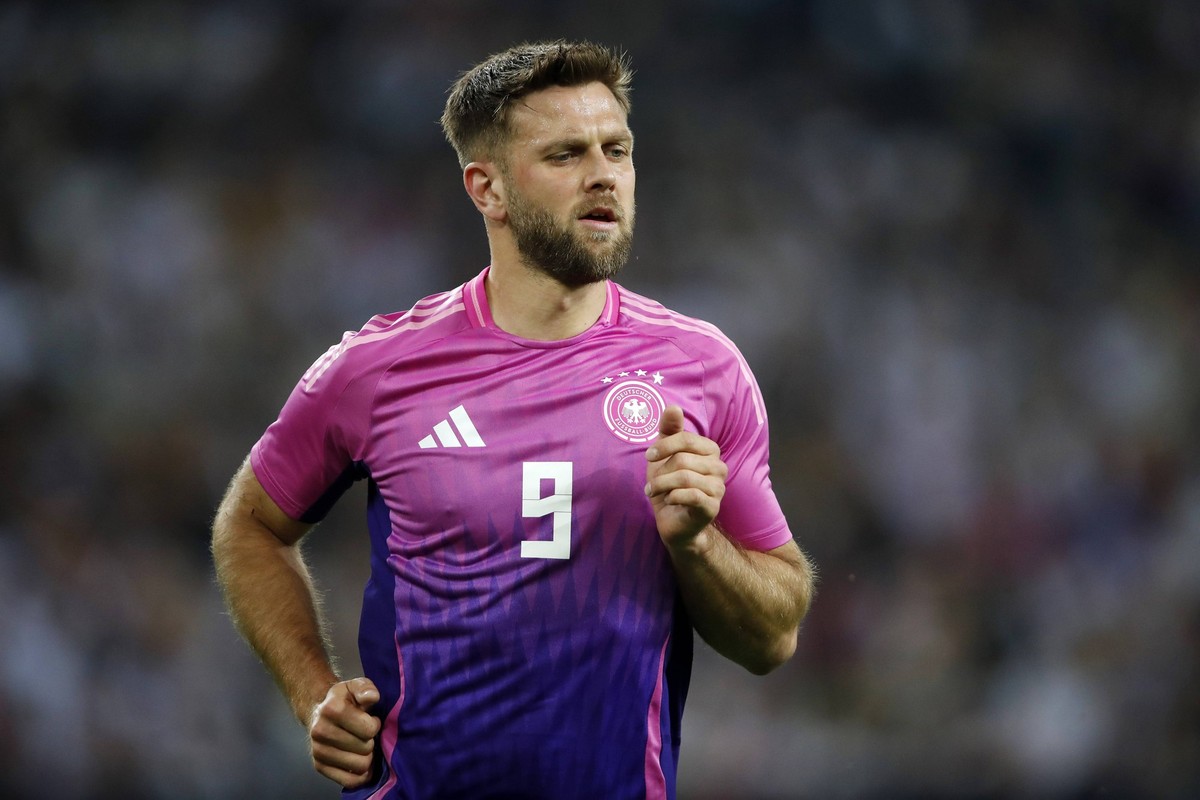 MONCHENGLADBACH - Niclas Fullkrug of Germany during the friendly Interland match between Germany and Greece at Borussia-Park on June 7, 2024 in Monchengladbach, Germany. ANP Hollandse Hoogte BART STOU ...