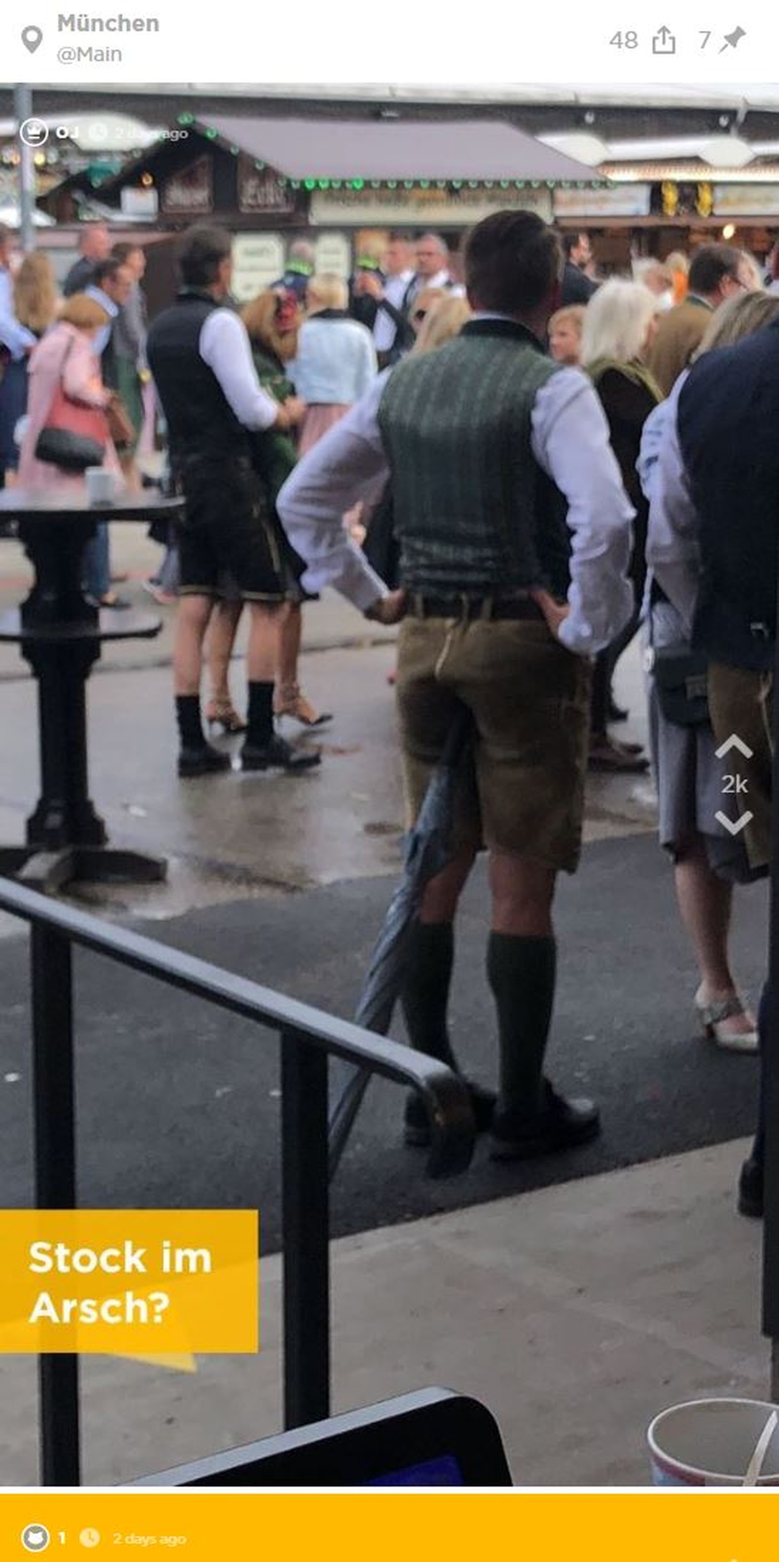 Oktoberfest Jodel Nutzer Posten Krasse Wiesn Momente Watson