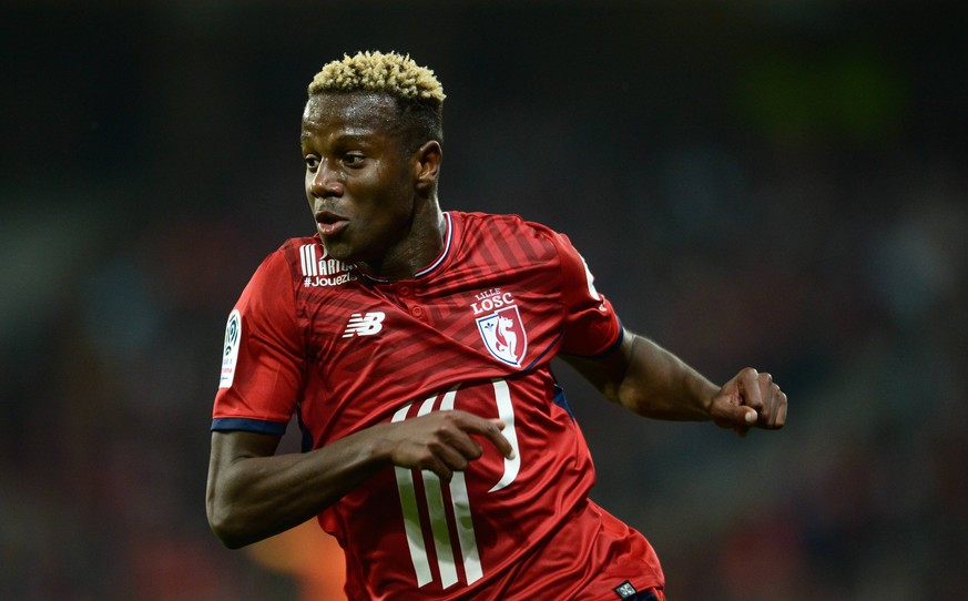 Hamza Mendyl ( LOSC ) FOOTBALL : Lille OSC vs Dijon FCO - Ligue 1 - Lille - 12/05/2018 FedericoPestellini/Panoramic PUBLICATIONxNOTxINxFRAxITAxBEL