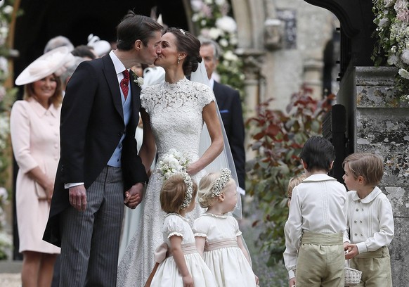 Pippa Middleton und ihr Ehemann James Matthews.