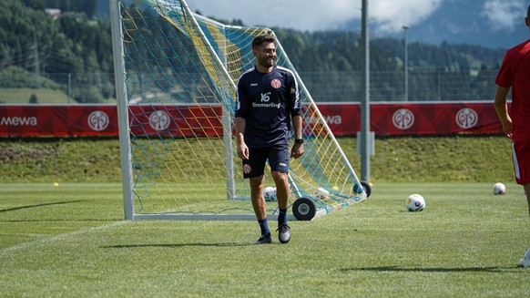 Nejmeddin Daghfous ist bei Mainz 05 regelmäßiger Trainingsgast.
