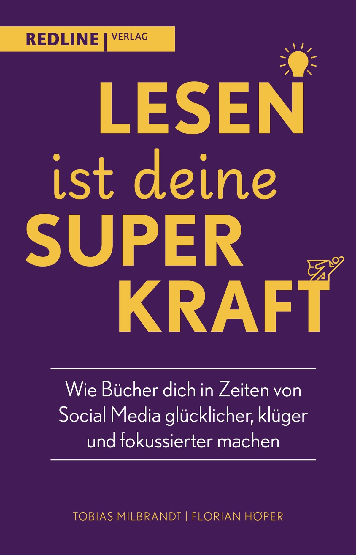 Lesen ist deine Superkraft Buch mvg Verlag Tobias Milbrandt