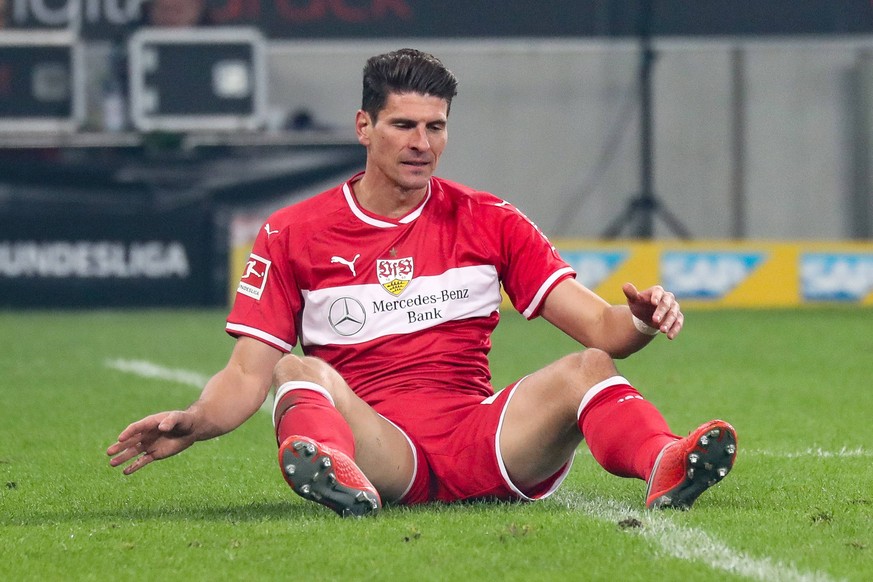 Auf dem Boden der Tatsachen: Mario Gómez ist mit drei Toren erfolgreichster VfB-Torschütze.