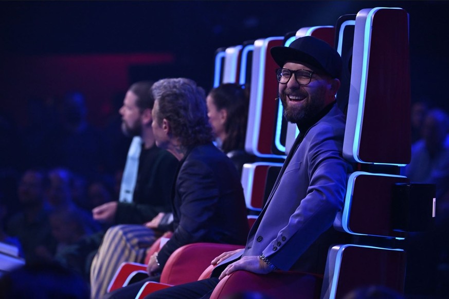 Mark Forster hatte beim "The Voice"-Finale Grund zu feiern.