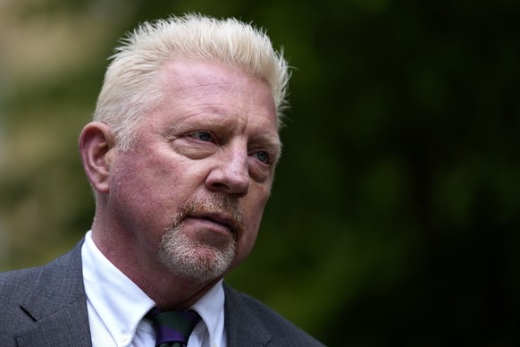 ARCHIV - 29.04.2022, Gro�britannien, London: Boris Becker, ehemaliger Tennis-Profi aus Deutschland, kommt zum Southwark Crown Court. Der Deutsche Tennis-Bund w�rde den derzeit in einem britischen Gef� ...