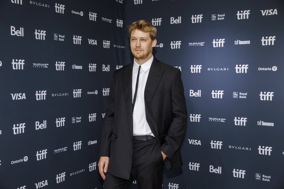 September 11, 2022, Toronto, ON, CANADA: Joe Alwyn is photographed on the red carpet of Royal Alexandra Theatre for the film Catherine Called Birdy during the Toronto International Film Festival, Sund ...