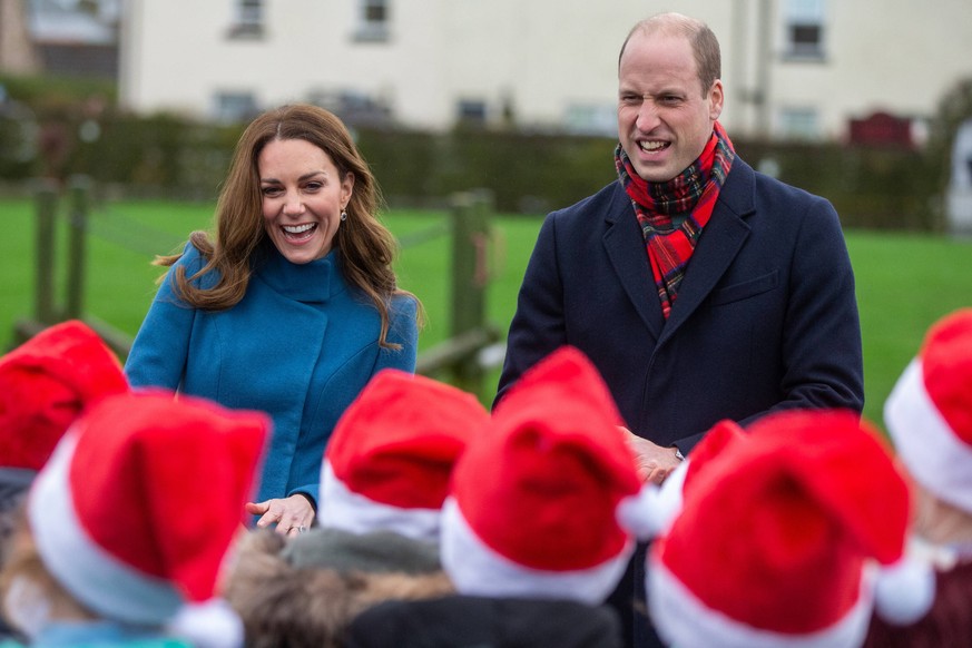 Entertainment Themen der Woche KW50 Bilder des Jahres 2020, Entertainment 12 Dezember Entertainment Bilder des Tages . 07/12/2020. Berwick upon Tweed, United Kingdom. Prince William and Kate Middleton ...