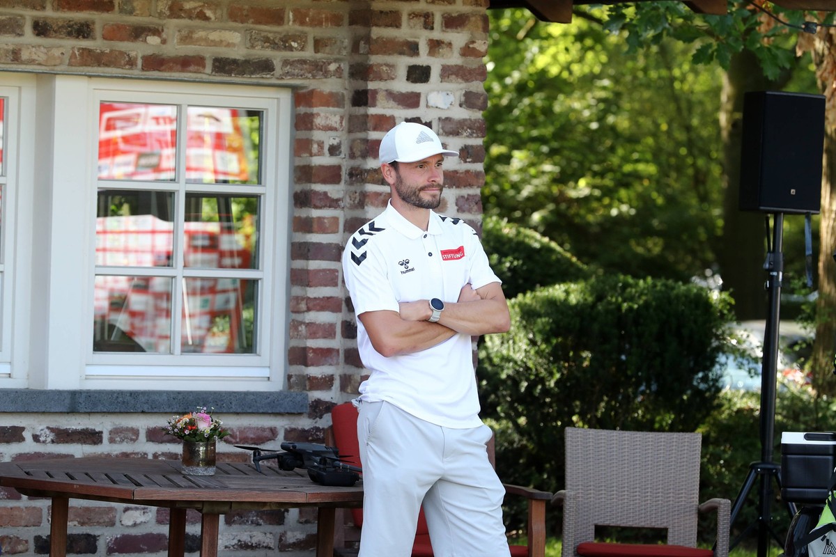 1. FC K�ln 1. FC K�ln, Gut L�rchenhof, FC-Fairways 2023, Golfen f�r den guten Zweck, Jonas Hector, 04.09.2023, Bild: *** 1 FC K�ln 1 FC K�ln, Gut L�rchenhof, FC Fairways 2023, golfing for a good cause ...
