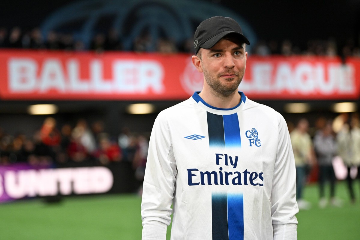 Koeln, Motorworld, 26.02.24, GER, Herren, Fussball, Baller League Bild: Christoph KRAMER Gladbach Only for editorial use Nordrhein-Westfalen Deutschland *** Cologne, Motorworld, 26 02 24, GER, Men, Fo ...