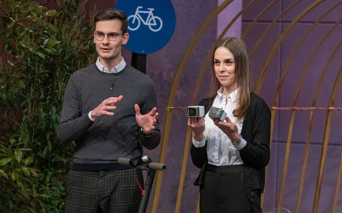 Alex und Ines überzeugen die Investoren bei "Die Höhle der Löwen".