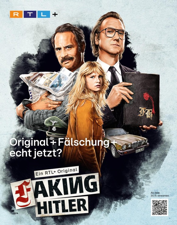 Auch auf dem Plakat zur Serie prominent in Szene gesetzt: Die Rolle von Elisabeth Stöckel.