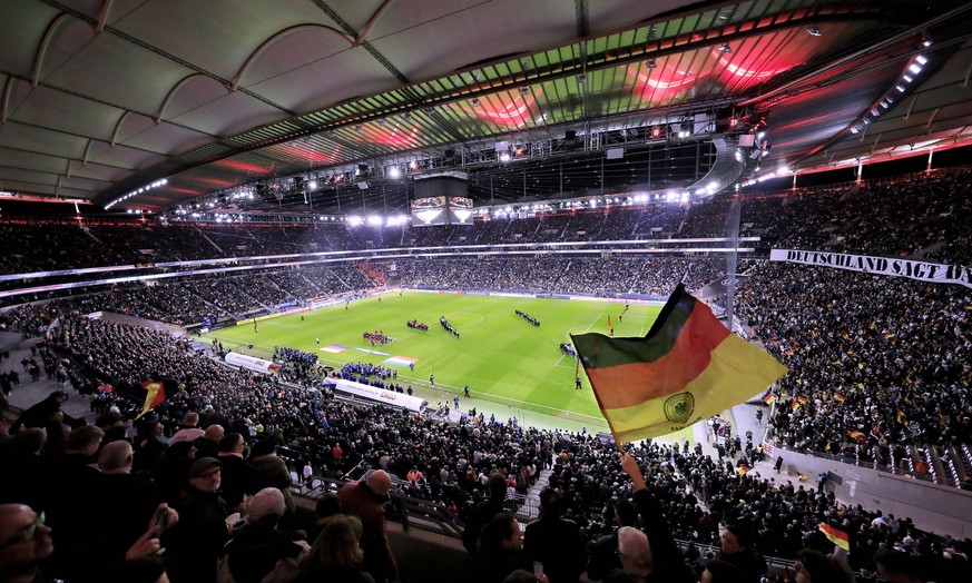 DEUTSCHE BANK PARK EURO 2024 Stadion DFB Laenderspiel Deutschland - Holland 2 : 1 am 26. 03. 2024 in Frankfurt DFL REGULATIONS PROHIBIT ANY USE OF PHOTOGRAPHS as IMAGE SEQUENCES and/or QUASI-VIDEO *** ...