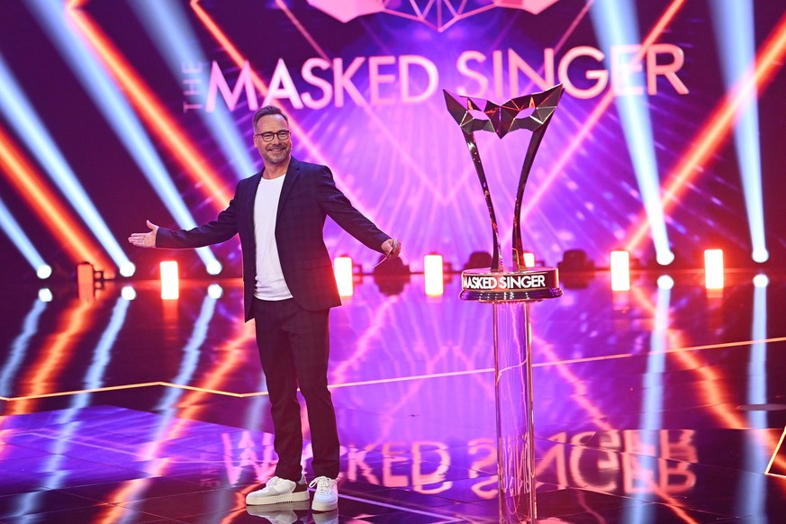 Matthias Opdenhövel bewarb zum "The Masked Singer"-Auftakt immer wieder die neue JoynMe-App.