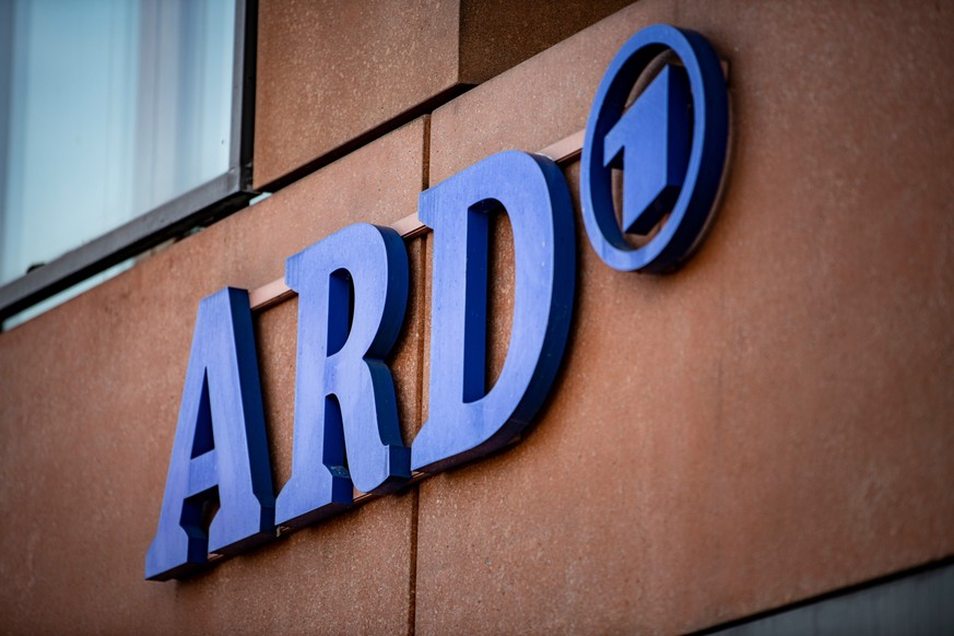 Archivi - 19 gennaio 2022, Berlino: ARD logo h