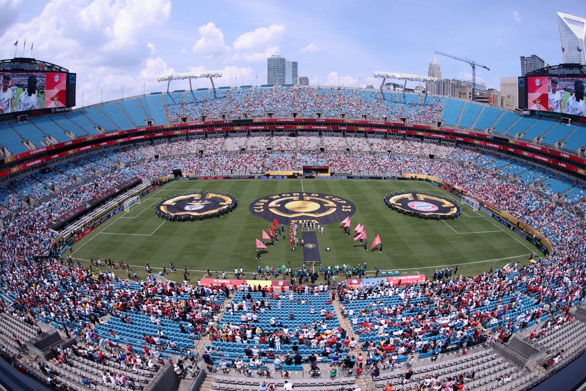 Soccer: FIFA Club World Cup 2025-Group Stage-FC Bayern Munchen at SL Benfica Jun 24, 2025 Charlotte, North Carolina, USA A vernal view during pre game activities during a group stage match of the 2025 ...