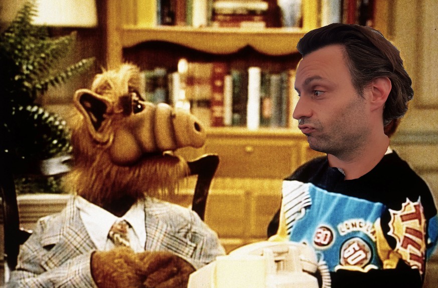 Bei der Geburt getrennt: Alf (links) und sein Alter Ego.