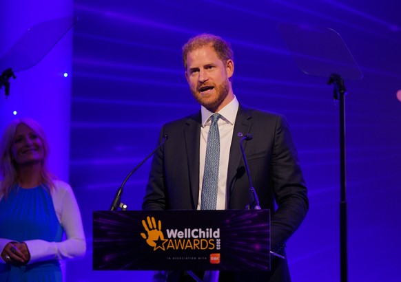 09.07.2023, Gran Bretagna, Londra: Il principe Harry parlerà ai WellChild Awards alla vigilia del primo anniversario della morte della regina Elisabetta II. L'evento includerà ispirazioni...