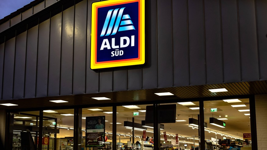 ALDI Supermarkt in Aachen Oberfostbach am 26. August 2021 GERMANY - AACHEN - DAILY