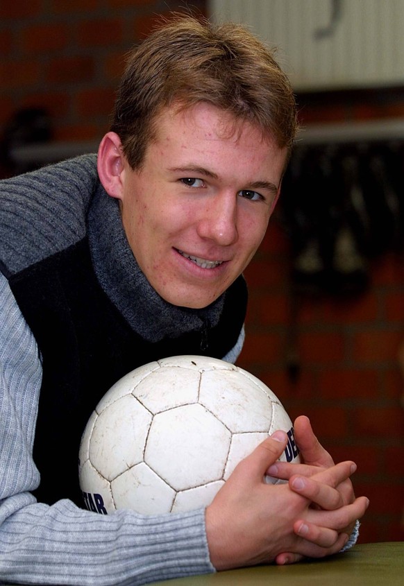 Robben im Jahr 2000: Vier Jahre zuvor wechselte er in die Fußballschule des FC Groningen.