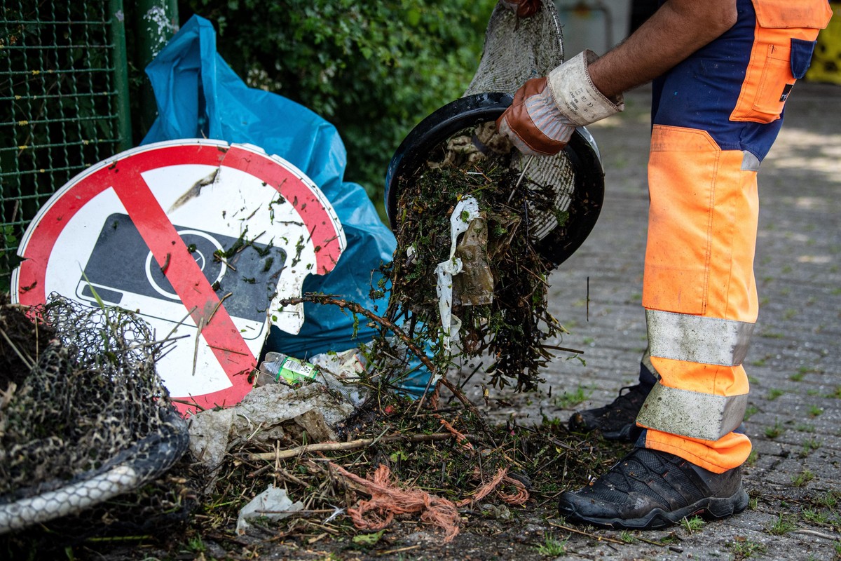 Vor allem Fischernetze sind bei fast jeder Leerung des Meeresmülleimers zu finden.