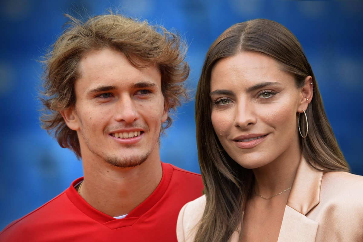 FOTOMONTAGE: Bestaetigt: Sophia Thomalla und Tennisprofi Alexander Zverev sind ein Paar *** FOTOMONTAGE Confirmed Sophia Thomalla and tennis pro Alexander Zverev are a couple