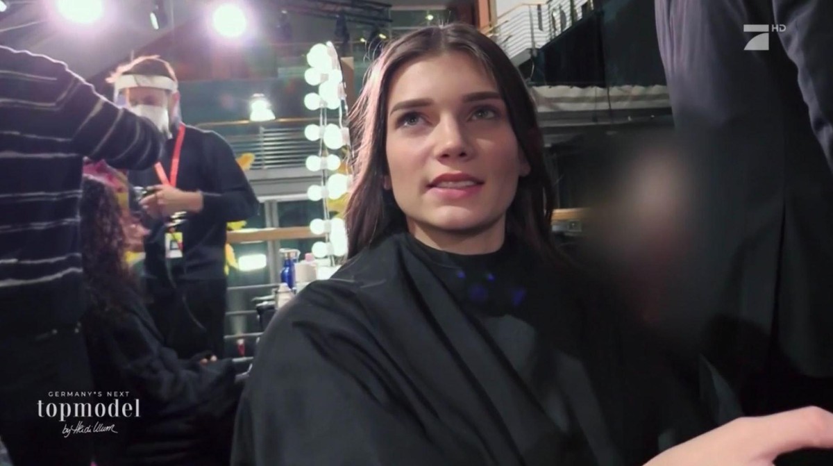 Geblurrt Person bei &quot;GNTM&quot;