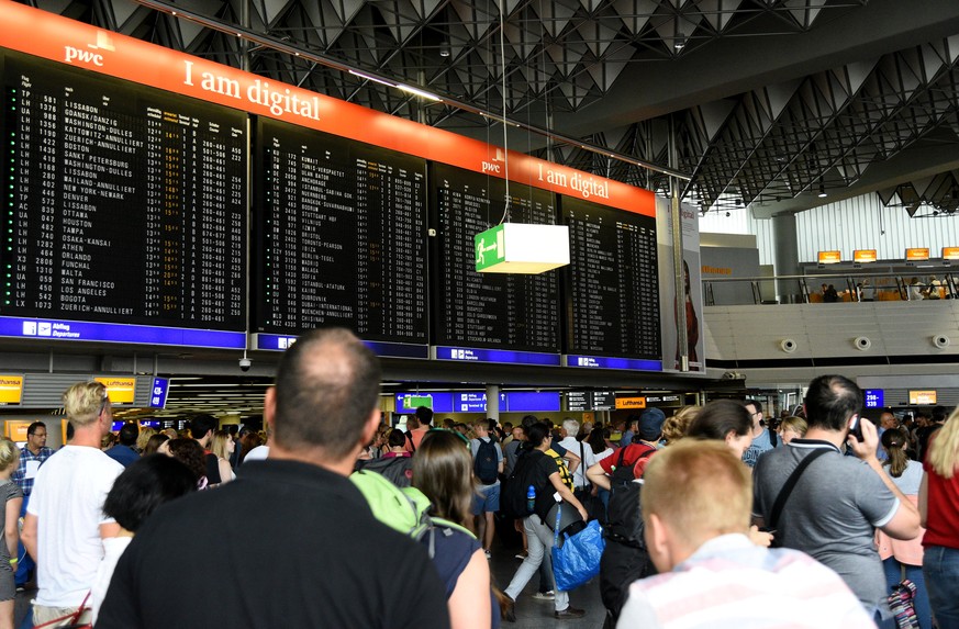 Am Dienstag musste am Frankfurter Flughafen evakuiert werden. Wegen eines Fehlalarms.