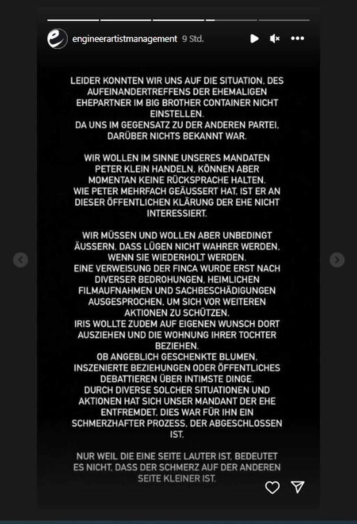 Peter Kleins Management